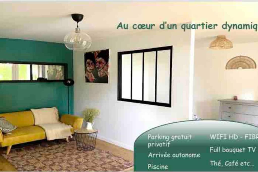 Mon Cocoon Toulousain Cosy Appartement Idealement Situe Тулуза Екстер'єр фото
